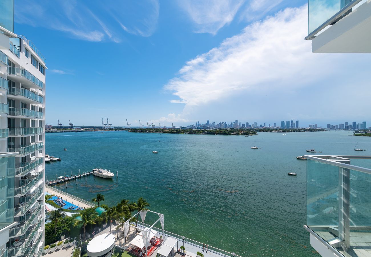 Departamento en Miami Beach - Outstanding 1BR Suite Pool & Bay View