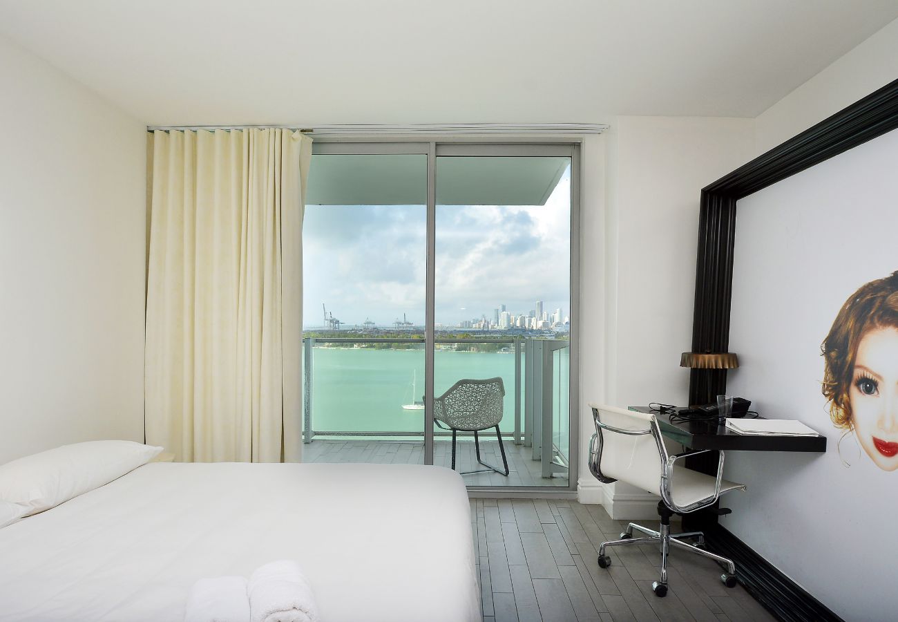 Departamento en Miami Beach - Phenomenal Suite Bay View 4 Guests